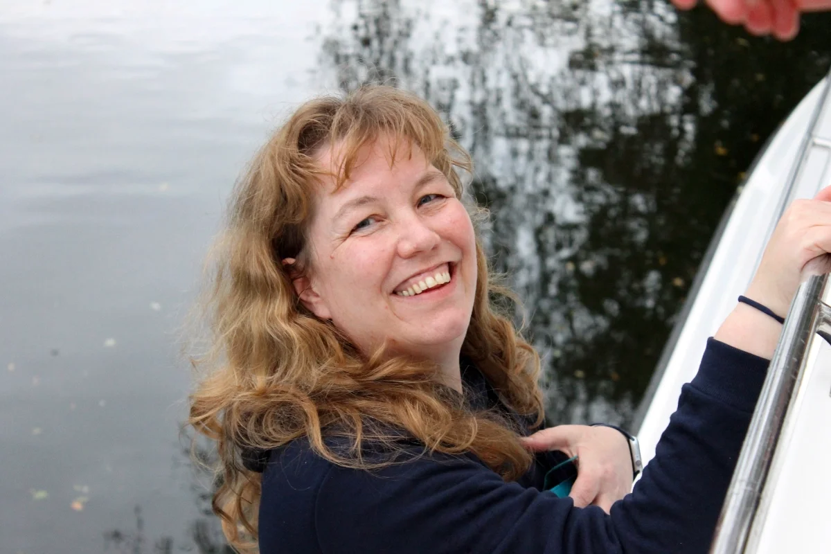 Petra Keck geht an Bord